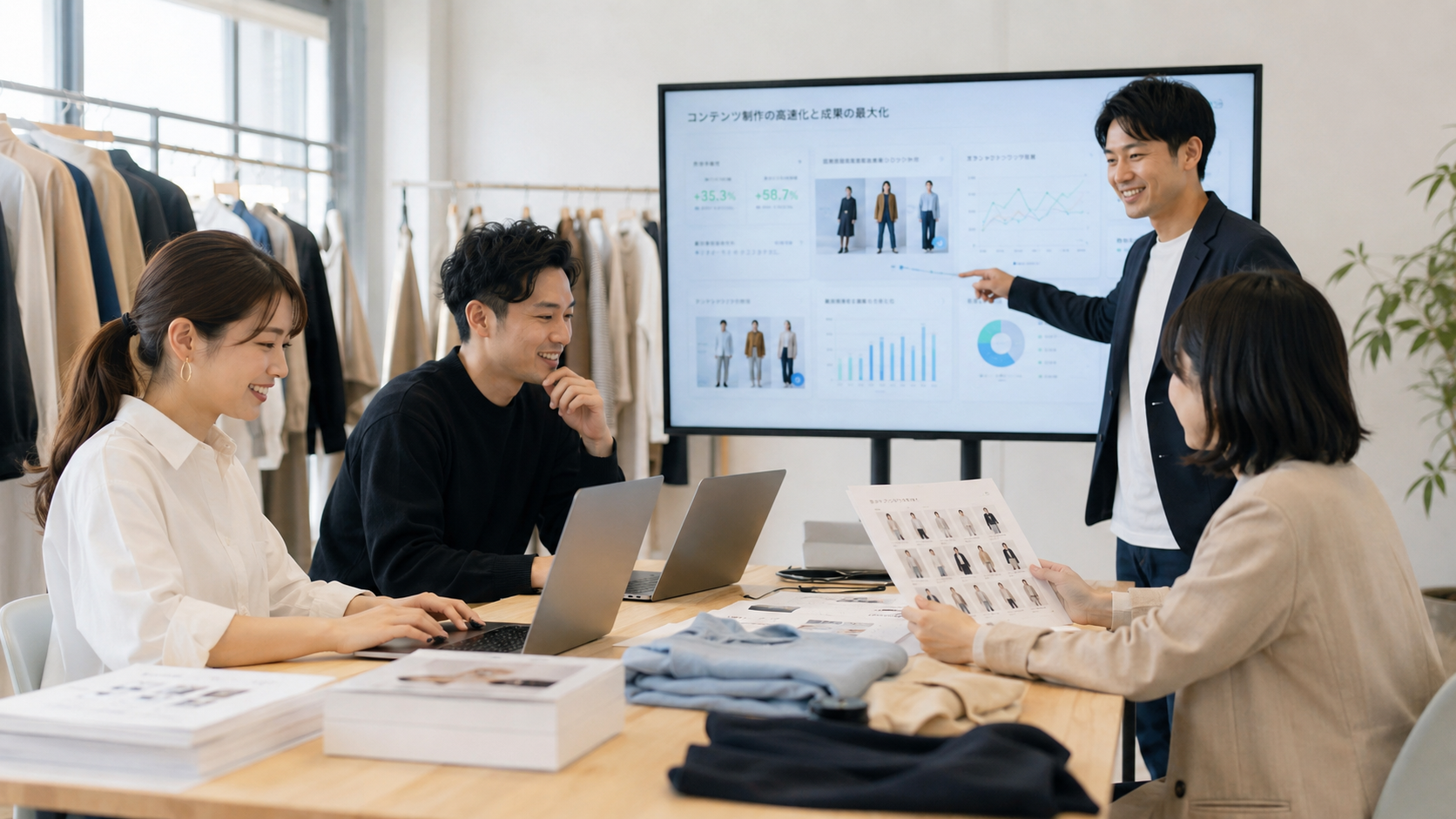 小売ECの生成AI導入事例イメージ