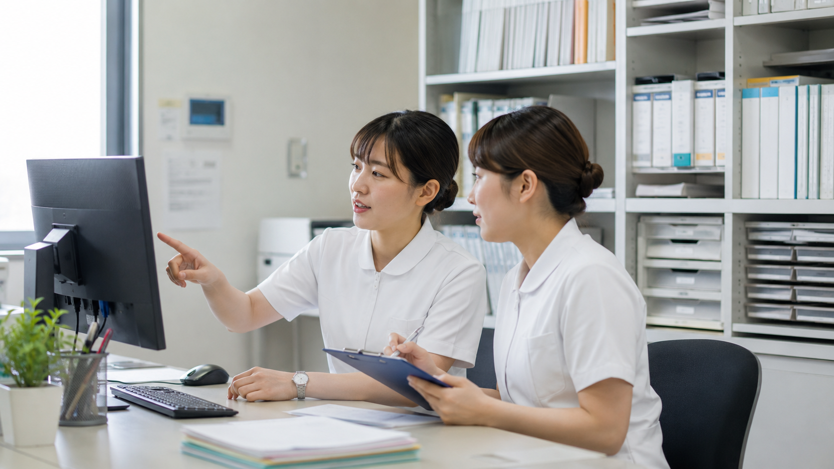 医療福祉の生成AI導入事例イメージ