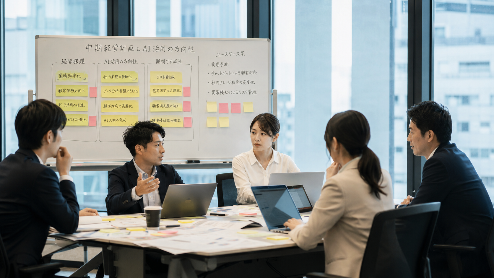 生成AI活用戦略設計のイメージ